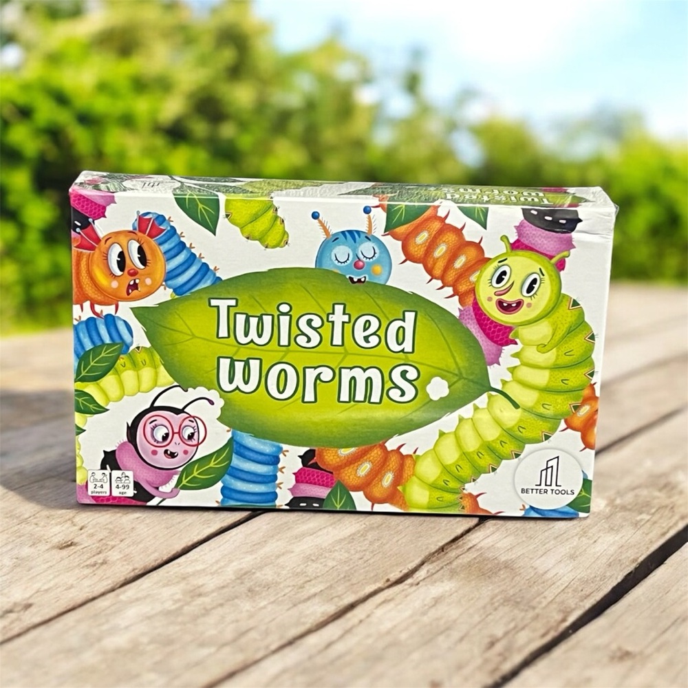 Twisted Worms Game - Colorful Fun by Twisted children age 2-4 new